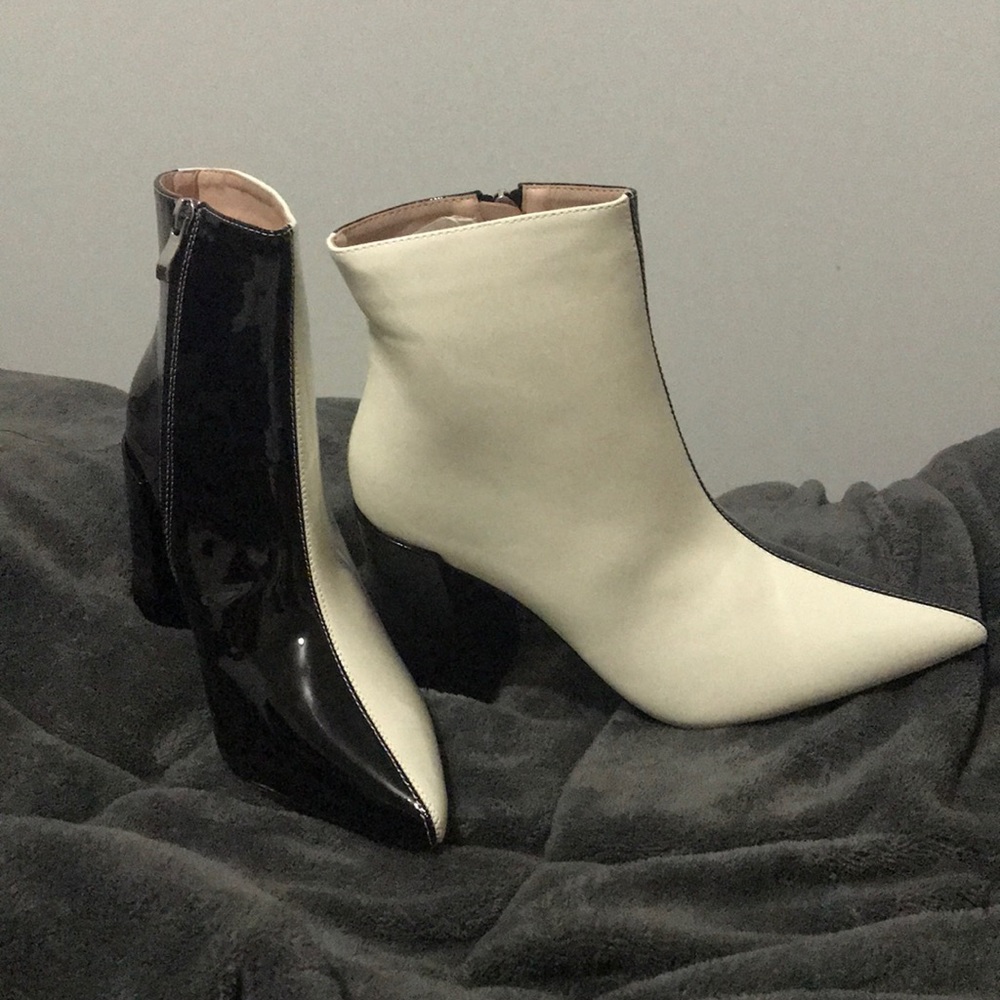 Nasty gal two toned boots